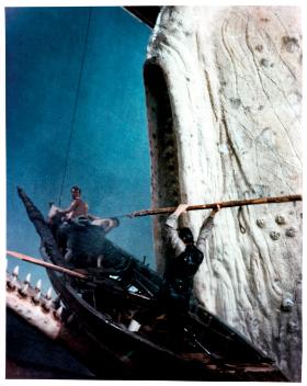 Kadr z ekranizacji „Moby Dicka” z 1956 r.