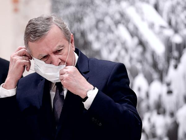 Minister Piotr Gliński w Krakowie, lipiec 2020 r.