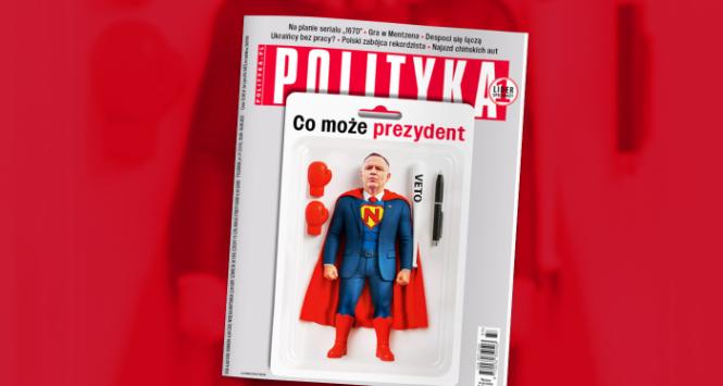 Okładka nowej „Polityki”
