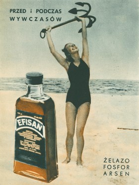 Kolorowa fotografia na plaży? To znowu „Efisan”. Pierwiastki życia zawsze potrzebne. Do dziś.