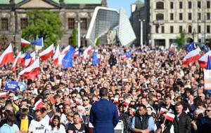 Rafał Trzaskowski, Poznań, 27 kwietnia 2025 r.