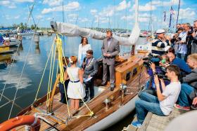 Szczecin, ślub na pokładzie jachtu „Magnolia”