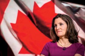 Chrystia Freeland, minister spraw zagranicznych Kanady. Uznała za swój główny cel walkę o równe szanse i prawa dla kobiet