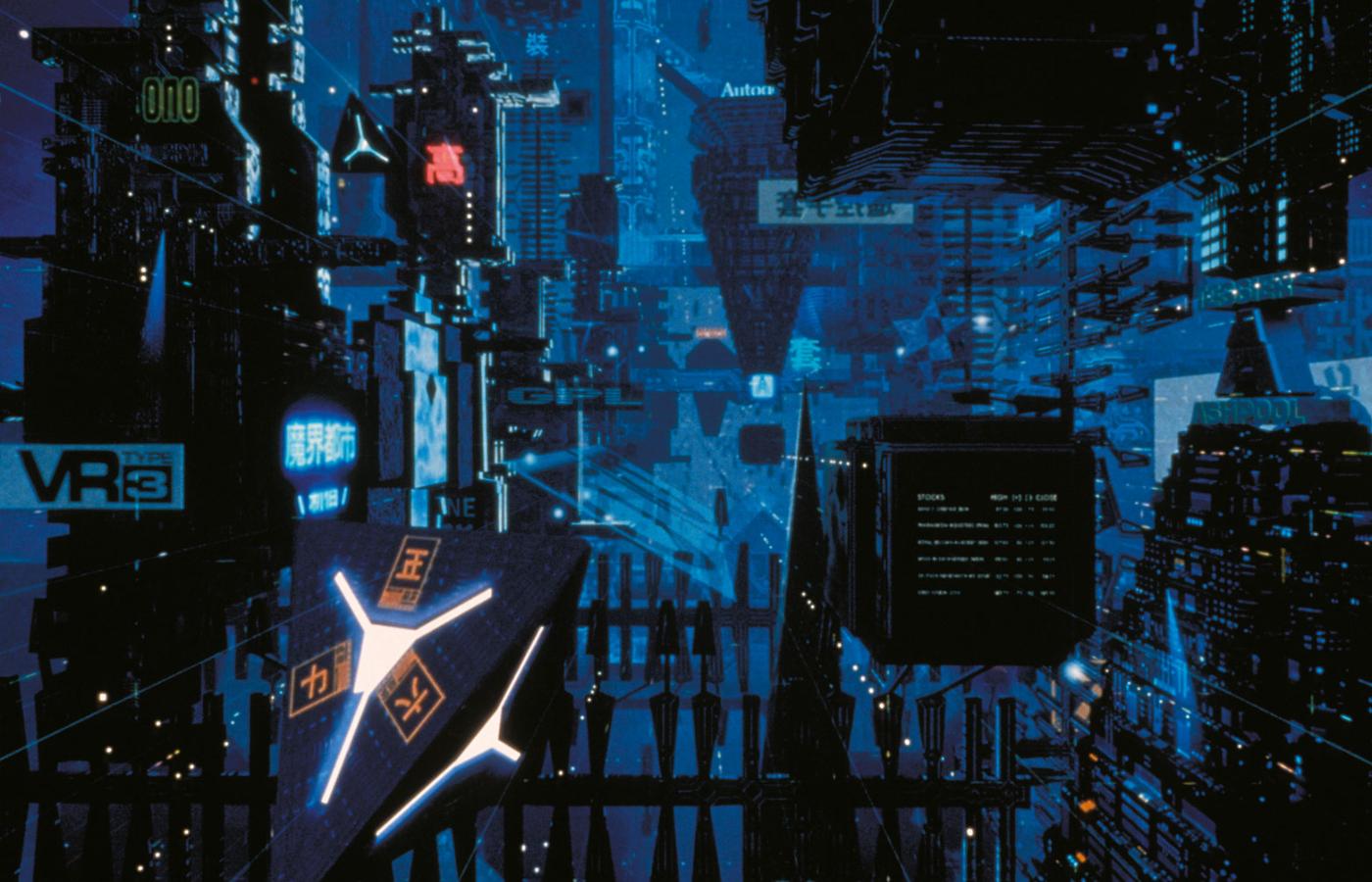 Kadr z filmu „Johnny Mnemonic”, nakręconego
na podstawie cyberpunkowego opowiadania
Williama Gibsona.