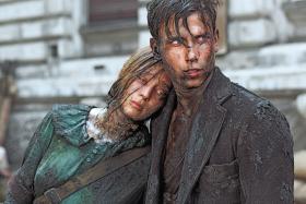 „Miasto 44” - Stefan (Józef Pawłowski) i Biedronka (Zofia Wichłacz).