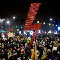 Protest w Krakowie, 29 stycznia 2021 r.