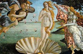 Oryginał: The Birth of Venus (1486, Sandro Botticelli)