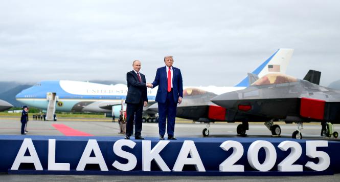 Władimir Putin i Donald Trump, 15 sierpnia 2025 r.