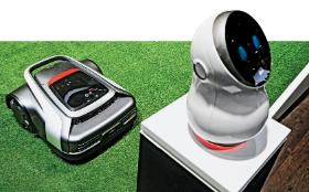 Kosiarka nadzorowana przez domowego pomocnika – robota Cloi.