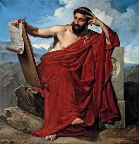 Solon, obraz z 1828 r. francuskiego neoklasycystycznego malarza Merry-Josepha Blondela (1781–1853).