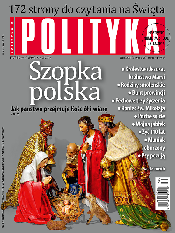 okładka - Polityka 52 2016