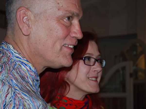 John Malkovich z Aleksandrą Zamojską, solistką „The Infernal Comedy”