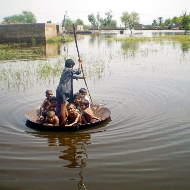 Powódź w Pakistanie.