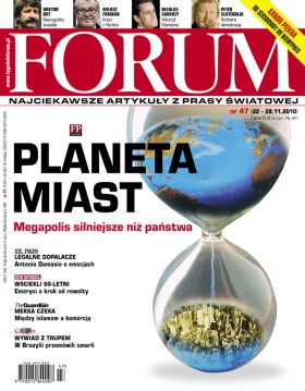 Artykuł pochodzi z 47 numeru tygodnika FORUM, w kioskach od 22 listopada.