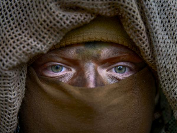 Ukraiński żołnierz sił specjalnych