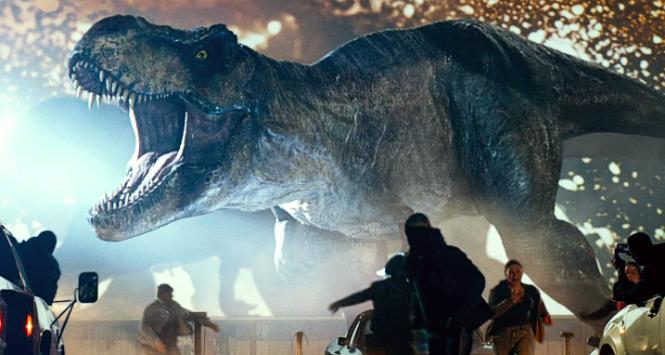 Kadr z filmu „Jurassic World”