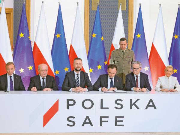 Podpisanie umowy SAFE, 8 maja 2026 r.