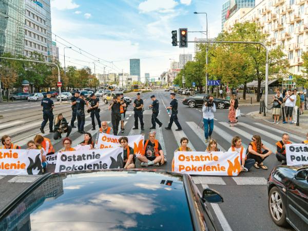 Kara nagany dla aktywistów Ostatniego Pokolenia.