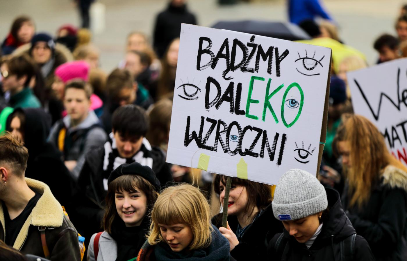 Młodzieżowy Strajk Klimatyczny, Kraków, marzec 2019 r.