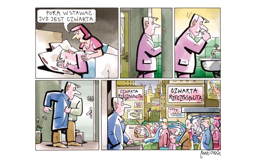 Rysuje Andrzej Mleczko