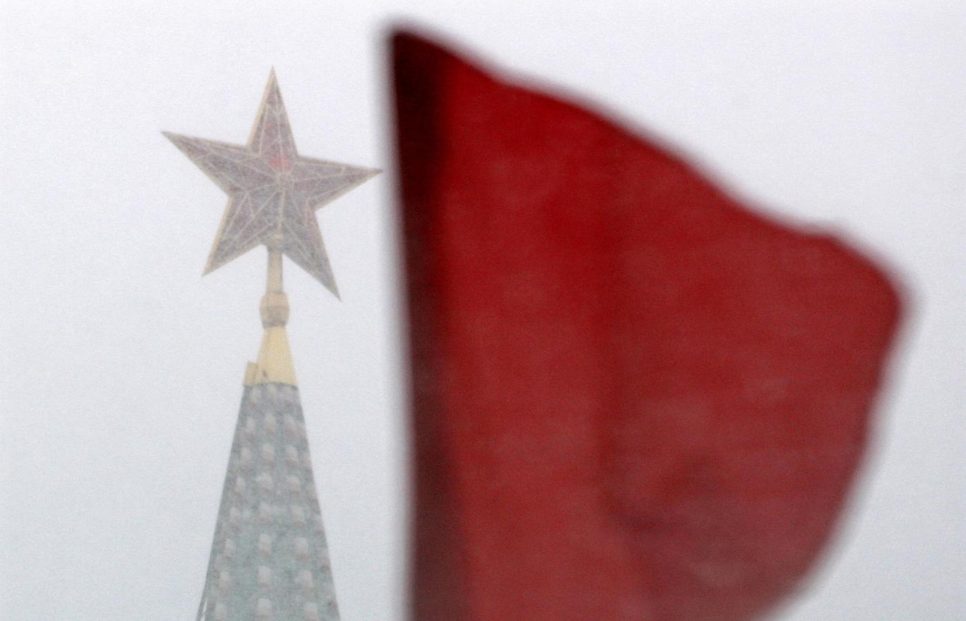 Gwiazda na jednej z baszt moskiewskiego Kremla