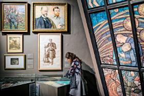 Wystawa „Niepodległość. Wokół myśli historycznej Józefa Piłsudskiego” w Muzeum Narodowym w Krakowie.