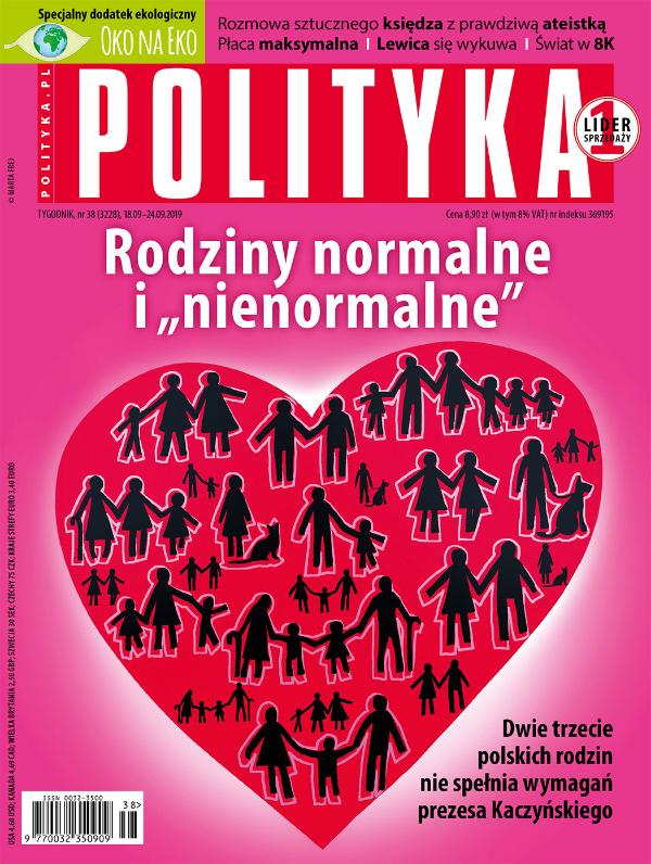 okładka - Polityka 38 2019