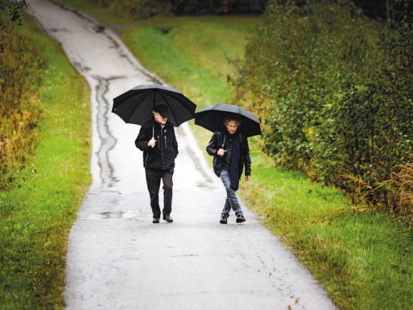 Ryszard Horowitz i Roman Polański.