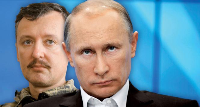 Władimir Putin i Igor Girkin, zwany Striełkowem. Według jednego ze scenariuszy ten drugi mógłby zastąpić pierwszego. Ale jest też inny scenariusz. Że Putin sam zostanie Striełkowem.