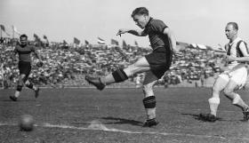 Ferenc Puskás, najlepszy zawodnik reprezentacji Węgier.