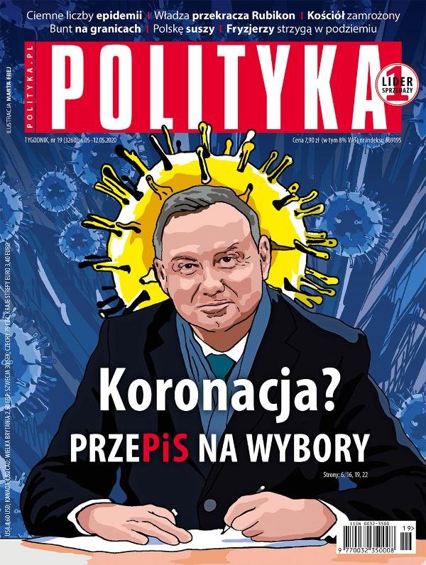 okładka - Polityka 19 2020