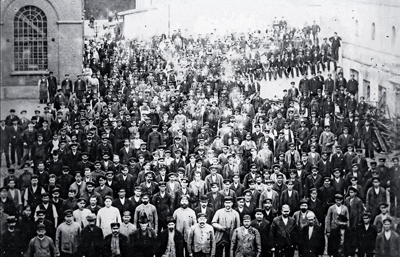 Strajk robotników w Łodzi, 1905 r.
