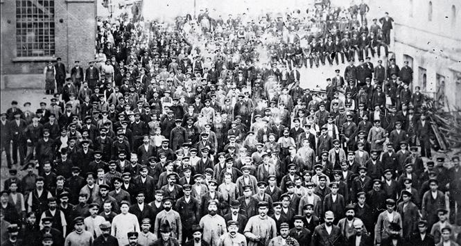 Strajk robotników w Łodzi, 1905 r.