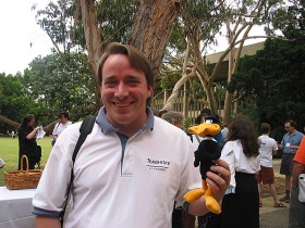 Linus Torvalds, współtwórca Linuxa