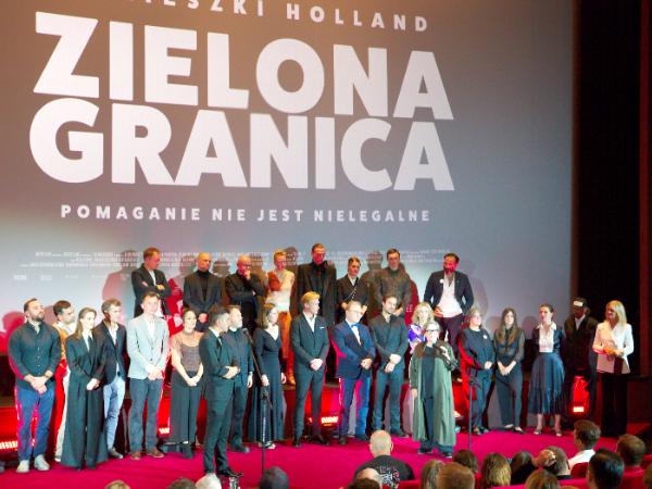 Premiera „Zielonej granicy” z udziałem reżyserki Agnieszki Holland i twórców filmu