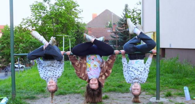 Od lewej: Svitlana Hmytruk, Michalina Kucińska, Solomiia Hmytruk