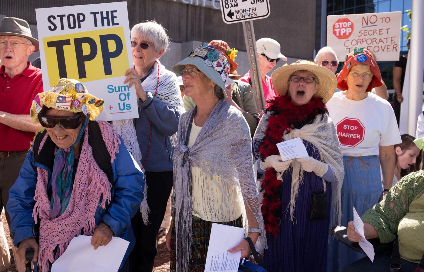 Układ TPP również wywołał wiele protestów.