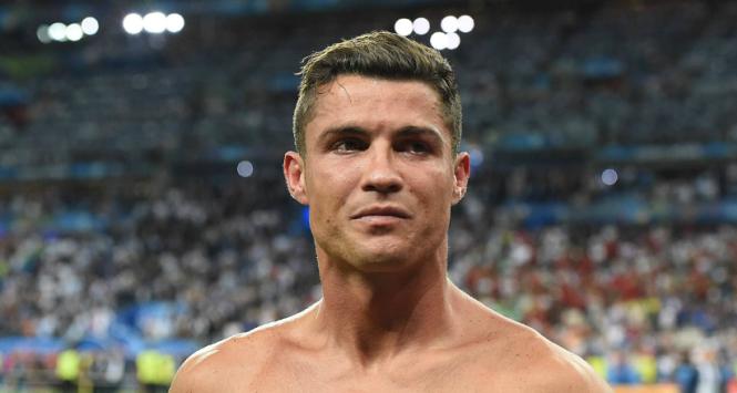 Ronaldo płacze