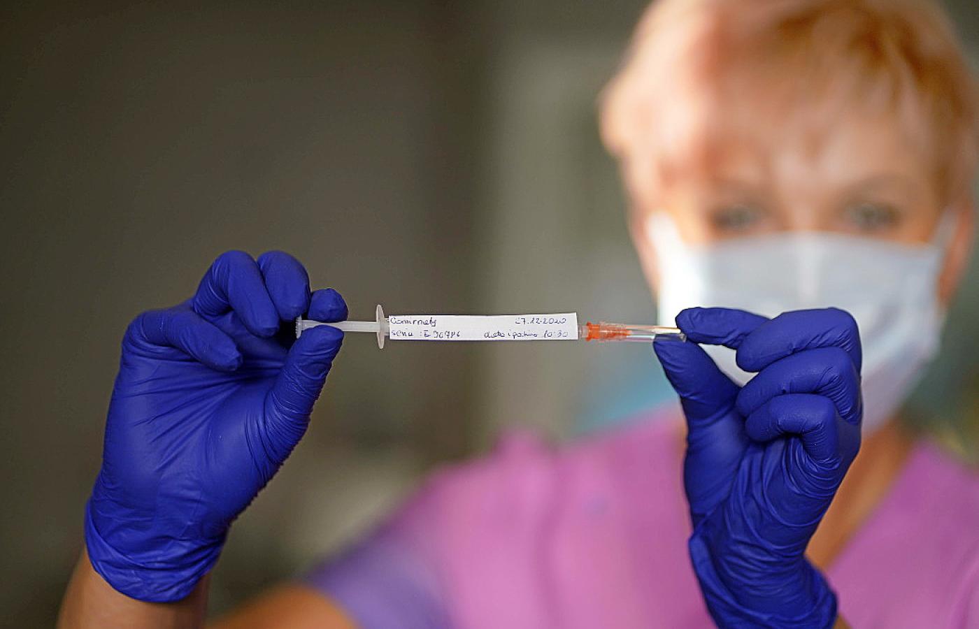 Pierwsze szczepienia przeciw covid w Częstochowie