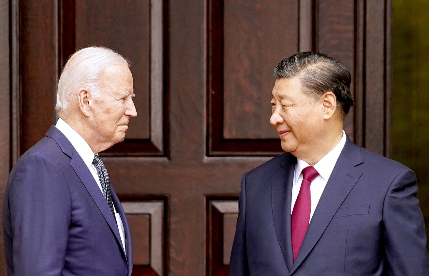 Joe Biden i Xi Jinping w Woodside, 15 listopada 2023 r.