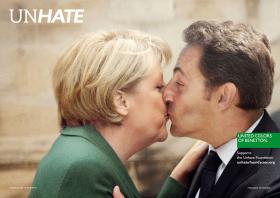 20. „Kochajmy się” (Włochy). Kampania miała na celu propagowanie tolerancji i „globalnej miłości”.