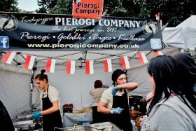 Przedsiębiorczość na polskim festynie w Londynie, 2013 r.