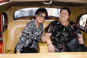 Jedna z bohaterek roku - Henryka Krzywonos. Na zdjęciu z Jolantą Kwaśniewską