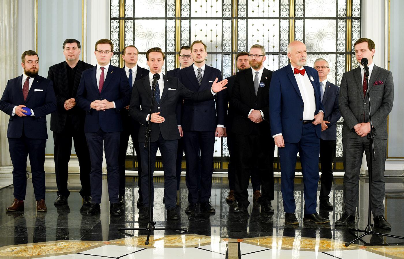 Posłowie Konfederacji w Sejmie, 7 maja 2020 r.