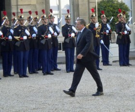 Potem Bronisław Komorowski biegł już ze spotkania na spotkanie.