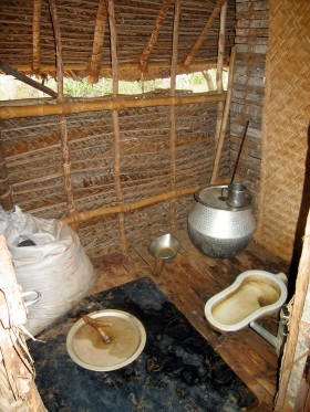 Ekologiczna toaleta.