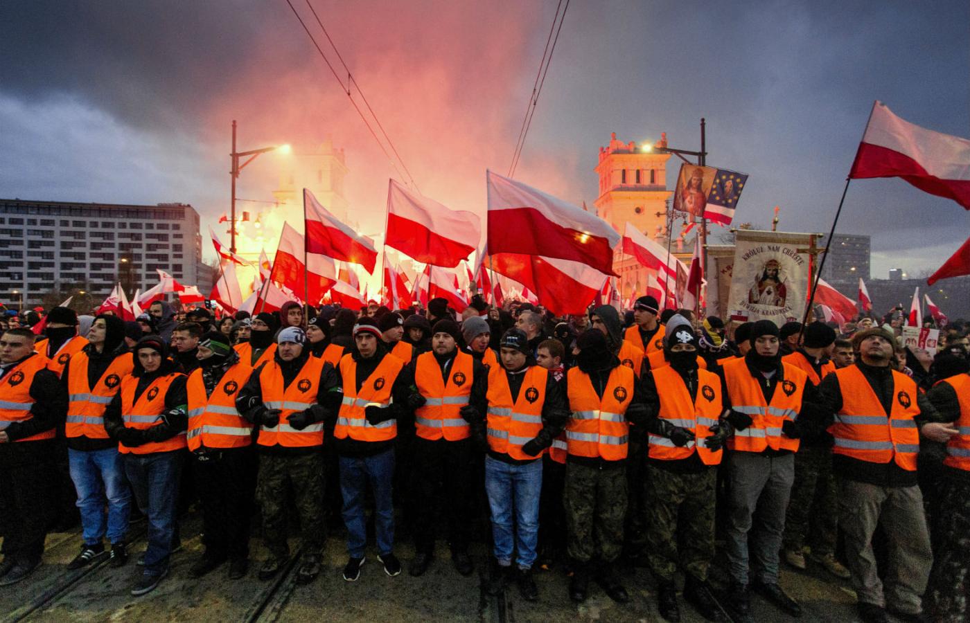 Co z narodowcami w czasie marszu z okazji odzyskania przez Polskę niepodległości?