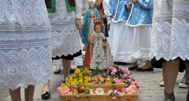 Tegoroczna procesja Bożego Ciała w Olsztynie