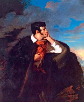Adam Mickiewicz (1798–1855). Portret z epoki.