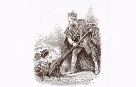 Pierwszy Windsor Jerzy V pozbywa się wszystkiego co niemieckie.